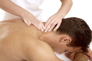 Masaje como método para tratar la osteocondrosis cervical