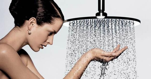 ducha de contraste para la osteocondrosis cervical